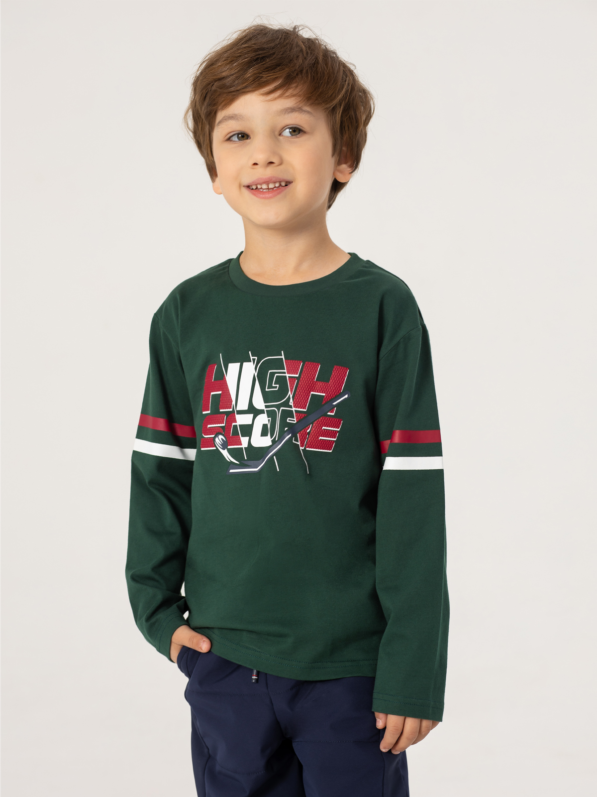 Лонгслив артикул:OKBCL01-74-3