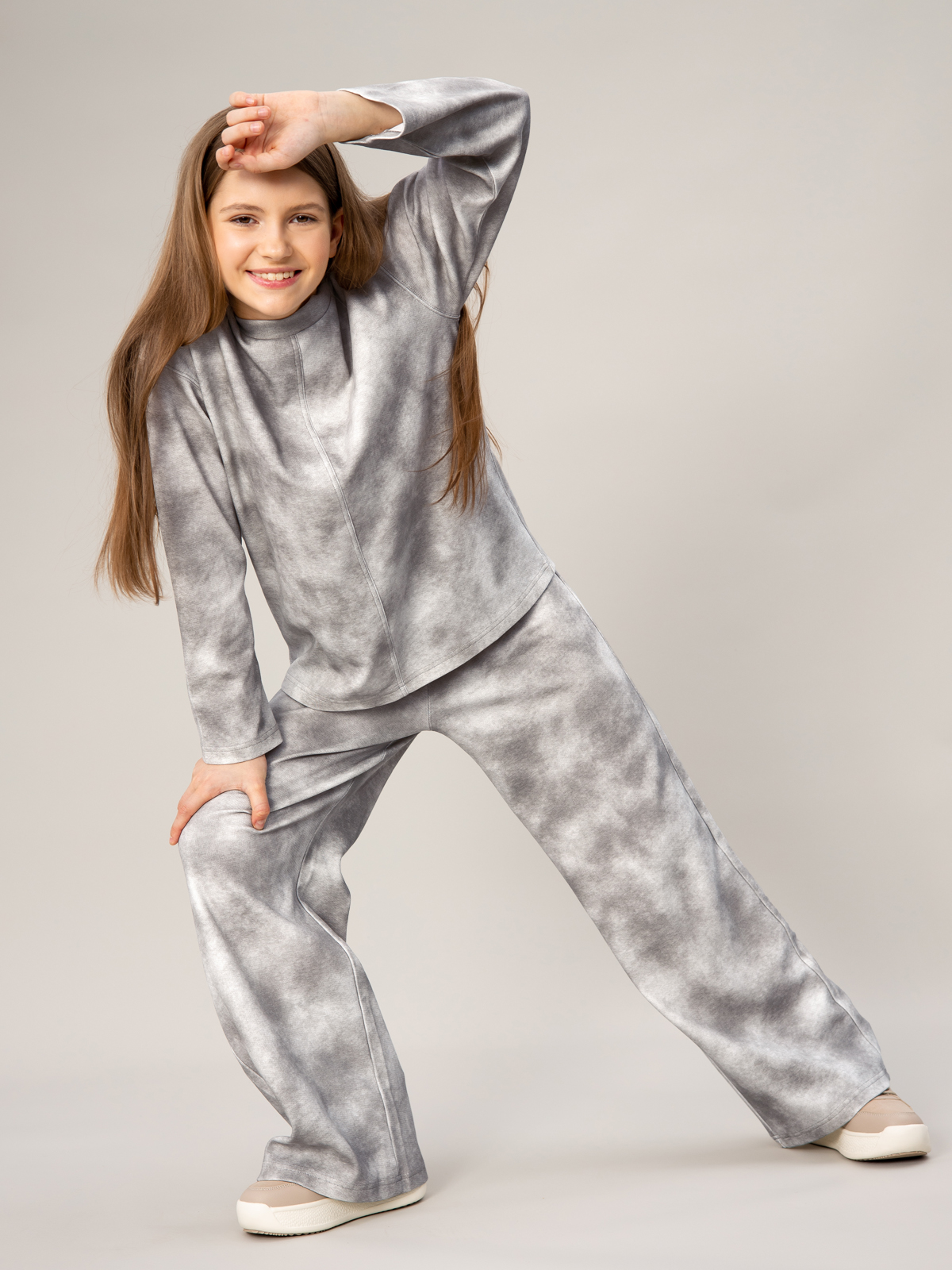 Брюки трикотажные артикул:OJGCP07-91-4