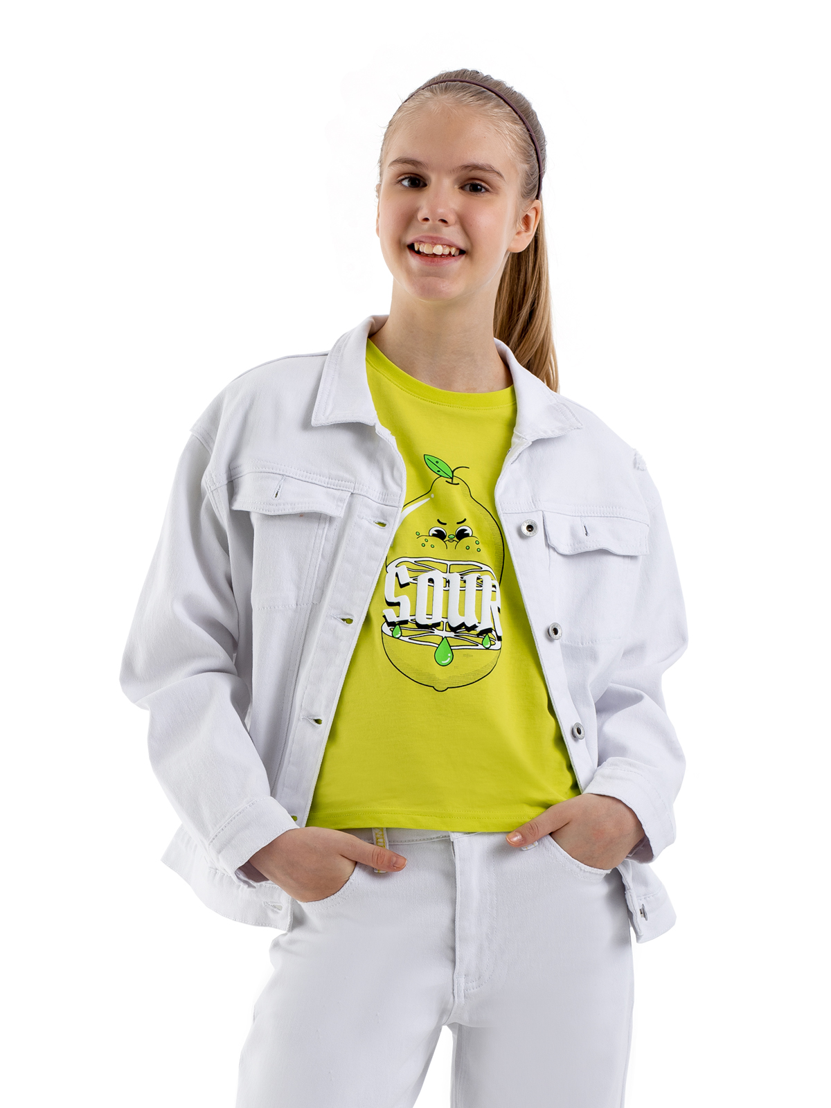 Куртка джинсовая артикул:LJGCK07-00-1