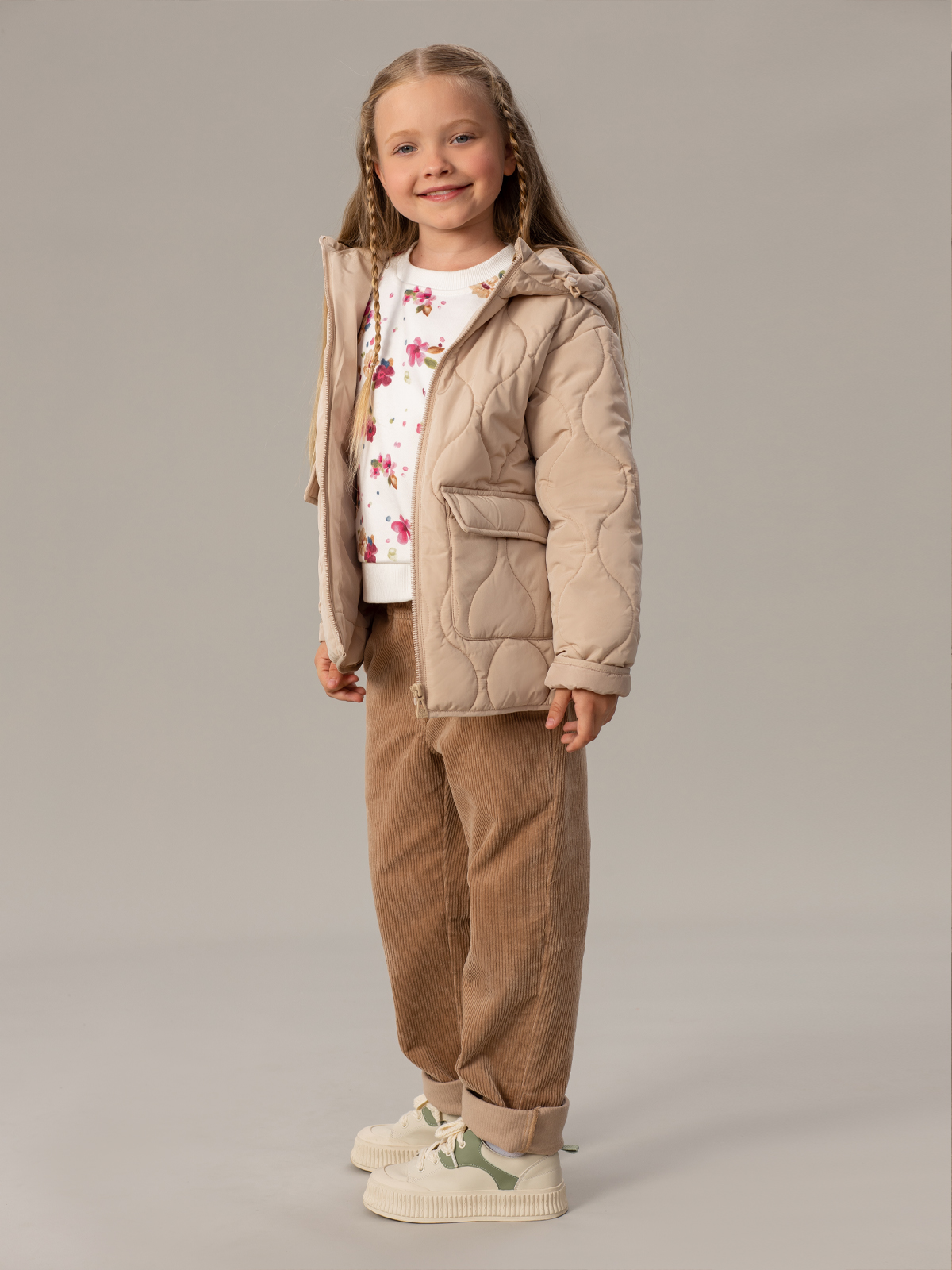 Куртка демисезонная артикул:OKGCK08-T1-4