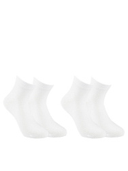 LKUAS01-WW Носки 23-38 (23-25/26-28/29-31/32-34/35-38) белый