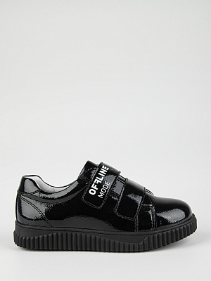 231056п-10 Полуботинки (черный) 30-37 (8 пар)