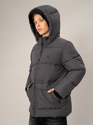 OJBCK10-93 Куртка зимняя(серый) 134-170(134/140/146/152/158/164/170)