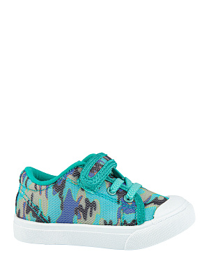 721167-11 Обувь для активного отдыха (зеленый-голубой) 23-30 (8 пар)