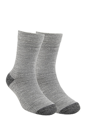 FWUAS03-2A Носки шерстяные 26-38 () серый