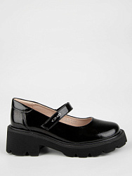 24741п-20 Туфли (черный-лак) 35-39 (5 пар)