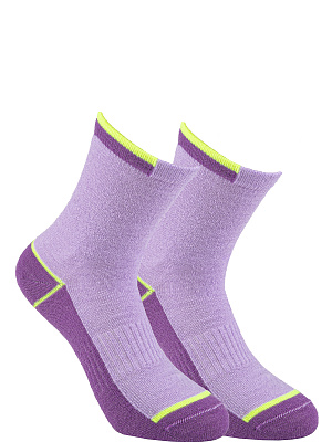GWSC-1002-LA Носки шерстяные 20-38 (20-22/23-25/26-28/29-31/32-34/35-38) сиреневый