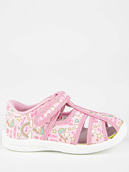 71440-11 Туфли из текстиля (розовый) 22-29 (8 пар)