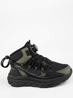 731204су-1 Ботинки (черный-хаки) 31-35 (5 пар)