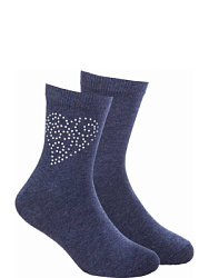 BJGAS06-Z3 Носки 26-38 () т.серый