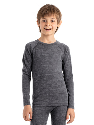 KKBCL07-91 Термобелье лонгслив(св.серый) 98-170(98/104/110/116/122/128/134/140/146/152/158/164/170)