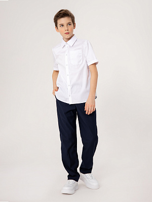 OJBCR04-00 Рубашка(белый) 116-170(116/122/128/134/140/146/152/158/164/170)