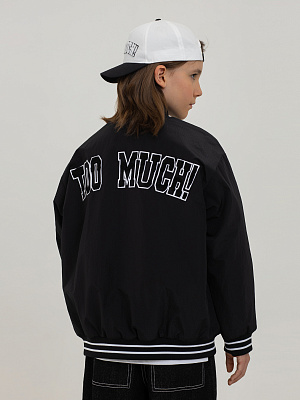 PJBCK08-99 Бомбер(черный) 134-170(134/140/146/152/158/164/170)