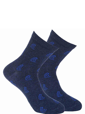 AJBAS05-Z4 Носки 29-38 () т.джинс