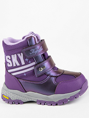 42514-1 Ботинки (фиолетовый) 26-30 (5 пар)