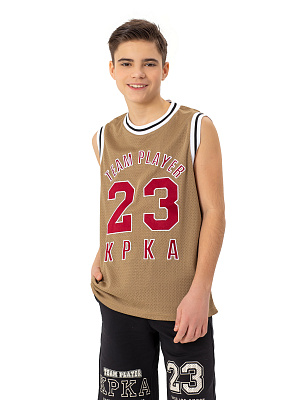 NJBCM02-T1 Майка(бежевый) 134-170(134/140/146/152/158/164/170)