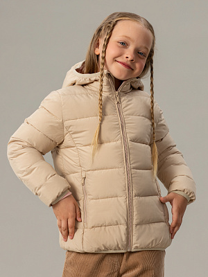 OKGCK12-T0 Куртка демисезонная(бежевый) 92-128(92/98/104/110/116/122/128)