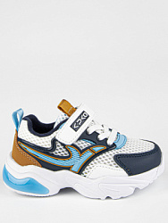 721015н-20 Обувь для активного отдыха (белый-синий) 23-30 (8 пар)