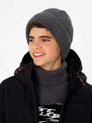 BHAT-3009-93 Шапка(серый) 52-54/54-56(52-54/54-56)